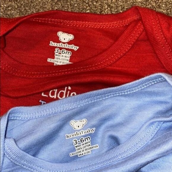 Baby Assorted long Sleeve onesies​​ - Picture 10 of 10